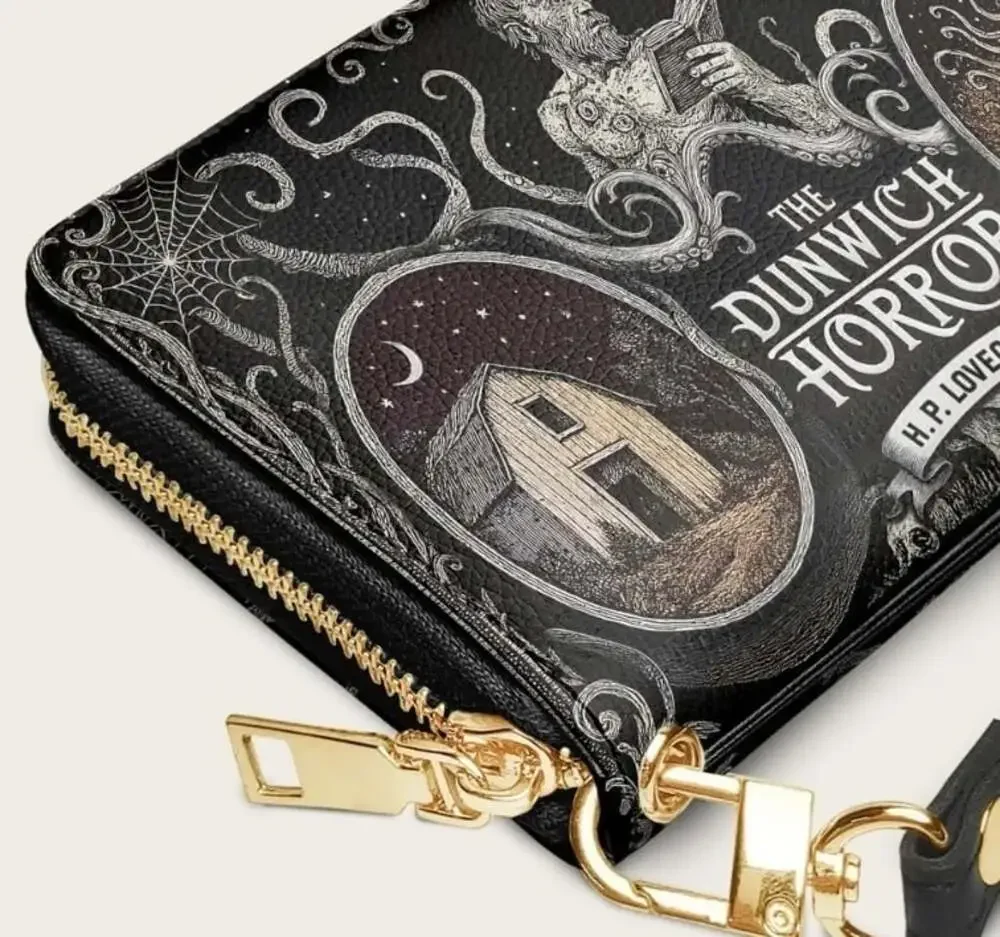 The Dunwich Horror Wallet Horror Goth Halloween H P Lovecraft New NWT Cthulhu